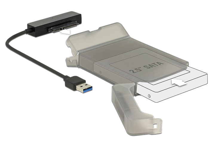 DELOCK  USB  SATA 62742    2.5 HDD/SSD, 6Gbps 62742