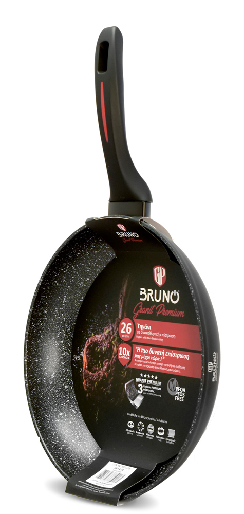 BRUNO τηγάνι Granit Premium BRN-0113 με αντικολλητική επίστρωση, 26cm BRN-0113