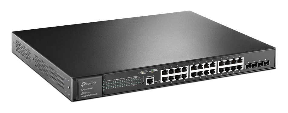 TP-LINK L2+ Managed Switch TL-SG3428XMP, 24x PoE+, 4x SFP+, Ver. 2.0 TL-SG3428XMP