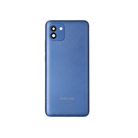 Samsung Galaxy A03 BatteryCover Blue ORIGINAL