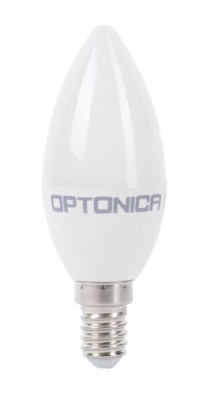 OPTONICA LED  C37 1425, 5.5W, 6000K, E14, 450lm OPT-1425