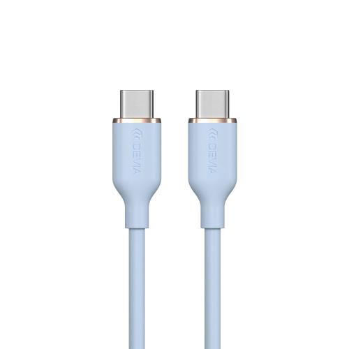   USB 2.0 Devia EC632 USB C  USB C PD 60W 1.2m Jelly 