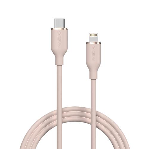   USB 2.0 Devia EC631 USB C  Lightning PD 27W 1.2m Jelly 