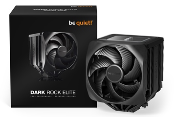 BEQUIET CPU AIR COOLER DARK ROCK ELITE BK037, 280W TDP, INTEL 1851/1700/1200/1150/1151/1155, AMD AM4/AM5, 3YW.