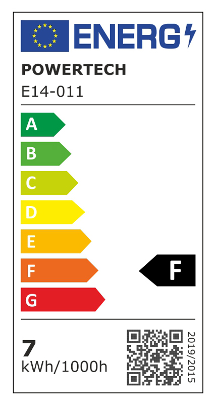POWERTECH LED  candle E14-011, 7W, 4000K, E14, 600lm E14-011