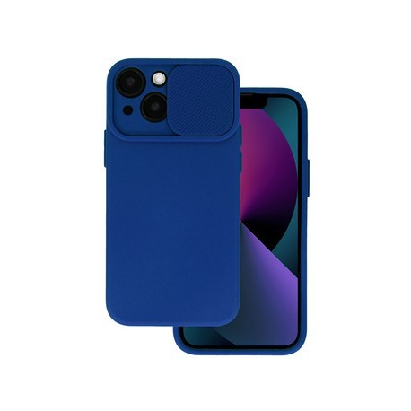 Apple iPhone 15 Testa Camshield Silicone Navy