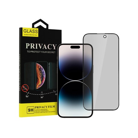 Samsung Galaxy A14 5G/4G Tempered Glass Privacy Black