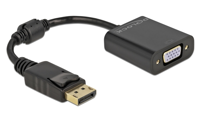 DELOCK  DisplayPort  VGA 61006, 1920x1200p, passive,  61006