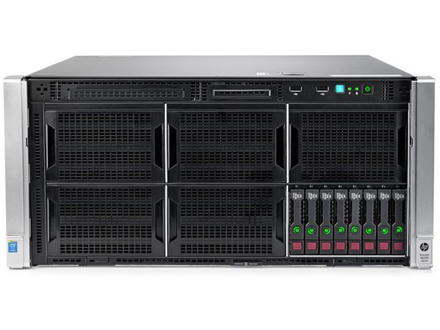 HP Proliant ML350 G9 Xeon E5-2620v4 (8-Cores)/64GB/DVDRW/H240/8xSFF/2x550W/No Rails/No Mask