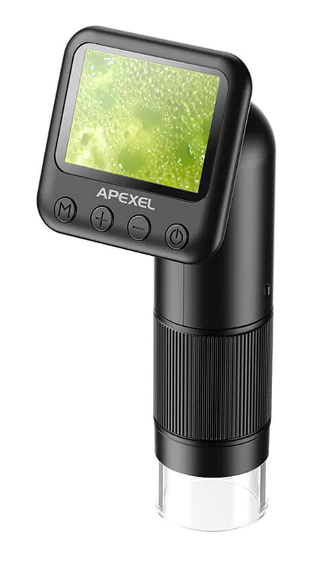 APEXEL ψηφιακό μικροσκόπιο APL-MS008, 400x-800x, LED, 720p/2MP APL-MS008