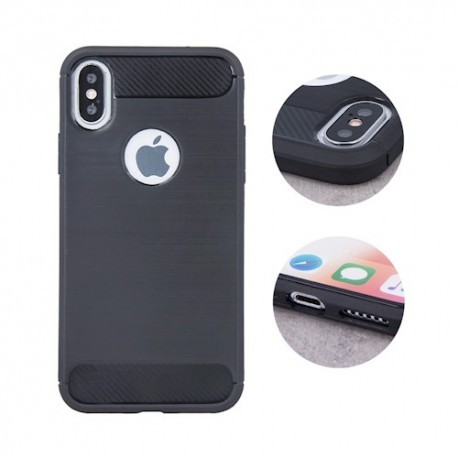 Apple iPhone 15 Testa Carbon Silicone Black