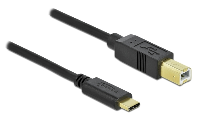 DELOCK  USB-C  USB Type B 83666, 480Mbps, 3m,  83666