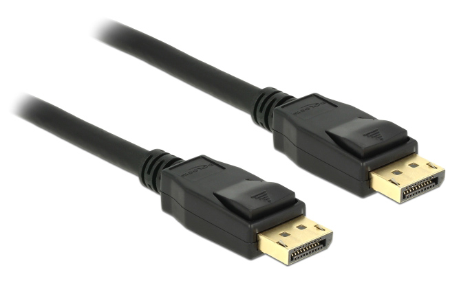 DELOCK  DisplayPort 1.2 83806, 4K/60Hz, 21.6 Gbps, 2m,  83806