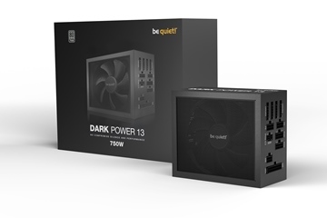 BEQUIET PSU DARK POWER 13 750W BN333, TITANIUM CERTIFIED, MODULAR CABLES, SILENT WINGS 135MM FAN, 10YW.