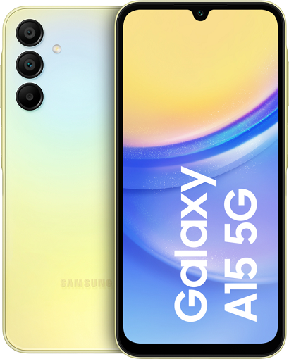 SAMSUNG GALAXY A15 5G SM-A156BDS 128GB ROM/4GB RAM YELLOW EU