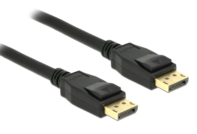 DELOCK  DisplayPort 1.2 83805, 4K/60Hz, 21.6 Gbps, 1m,  83805