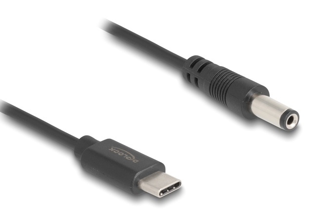 DELOCK  USB-C  DC 5.5 x 2.1mm 85397, 1m,  85397