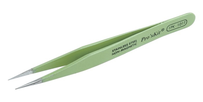 PROSKIT τσιμπίδα 1PK-101T, 120mm, ίσια, non-magnetic 1PK-101T