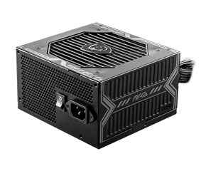 MSI PSU 750W MAG A750BN PCIE5, 80+ BRONZE CERTIFIED, SLEEVE BEARING 120MM QUIET & COOL FAN, 5YW