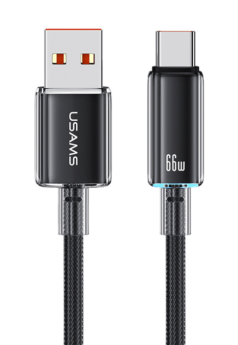 USAMS  USB-C  USB US-SJ658, 66W, 480Mbps, 1.2m,  SJ658USB01