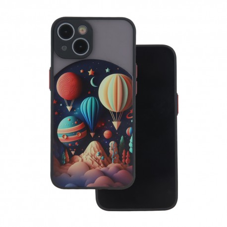 Apple iPhone 15 Trendy Silicone Travel Black