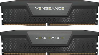 CORSAIR RAM DIMM XMS5 KIT 2x16GB CMK32GX5M2B6600C38, DDR5, 6600MHz, LATENCY 38-48-48-106, 1.4V, VENGEANCE, XMP 3.0, BLACK PCB, HEATSPREADER BLACK, LTW.