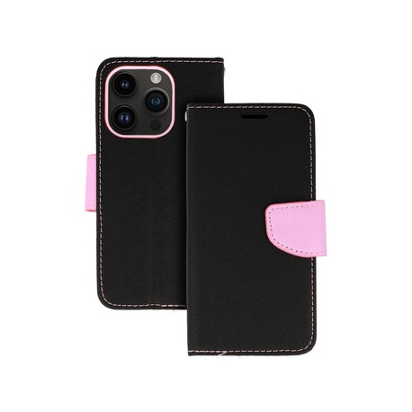 Apple iPhone 12 /12 Pro Testa Fancy Case Black Pink