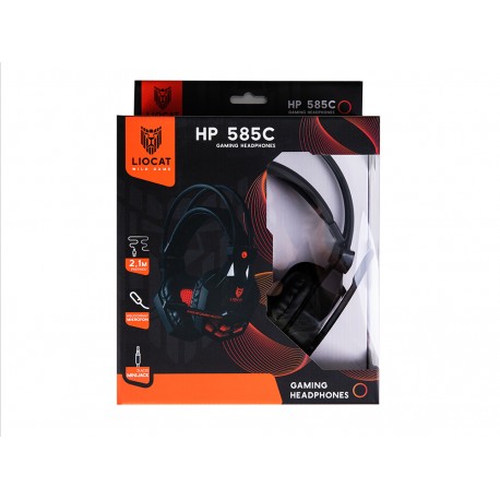 Liocat Gaming Headphones HP 585C Black