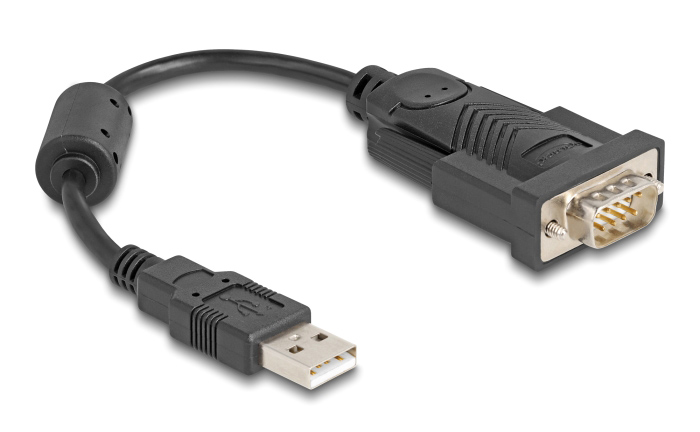 DELOCK  USB  RS-232 64276, 460.8Kbps, 0.25m,  64276