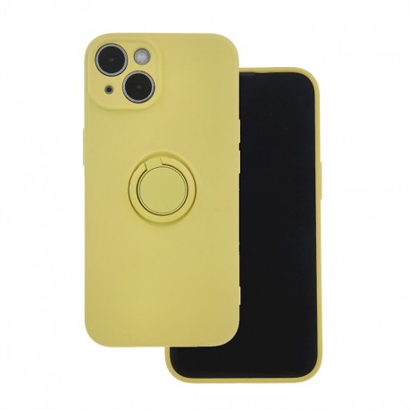 Apple iPhone 16 Finger Grip Silicone Yellow