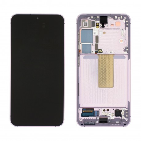 Samsung Galaxy S23 5G Lcd+Touch+Frame Lavender/Purple/Light Pink ORIGINAL