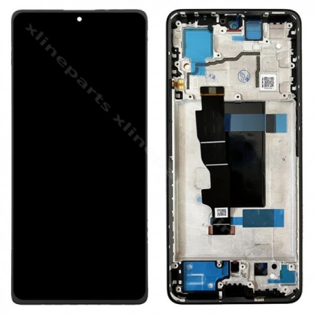 Xiaomi Redmi Note 13 Pro Plus 5G Lcd+Touch+Frame Black ORIGINAL