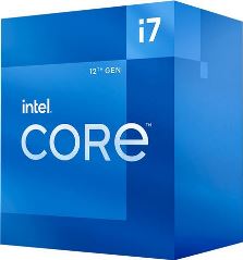 INTEL CPU CORE i7 12700, 12C/20T, 2.10GHz, CACHE 25MB, SOCKET LGA1700 12th GEN, GPU, BOX, 3YW.