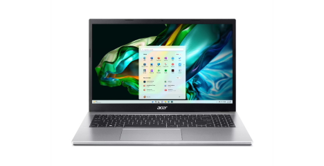 ACER NB ASPIRE A315-44P-R8GF, 15.6 FHD 1920x1080, AMD CPU RYZEN 7 5700U, 16GB RAM, SSD 512GB M.2. PCIe NVMe, RADEON GRAPHICS, WIN11HOME, SILVER, 2YW for Consumers/ 1YW for professionals.