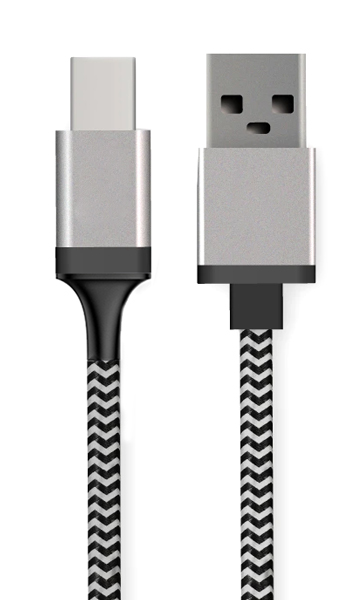 POWERTECH  USB  USB-C CAB-U130, 8mm tip, 25W, 1.5m, - CAB-U130