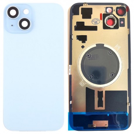 Apple iPhone 15 BackCover with Magsafe+Camera Lens Blue GRADE A