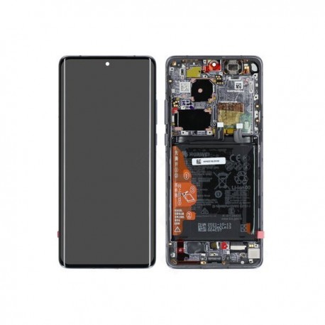 Huawei P50 Pro Lcd+Touch Screen+Frame+Battery Black ORIGINAL