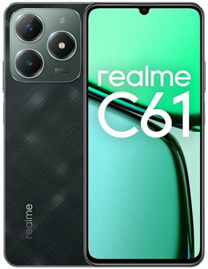 REALME C61 256GB ROM/6GB RAM DUAL SIM DARK GREEN EU