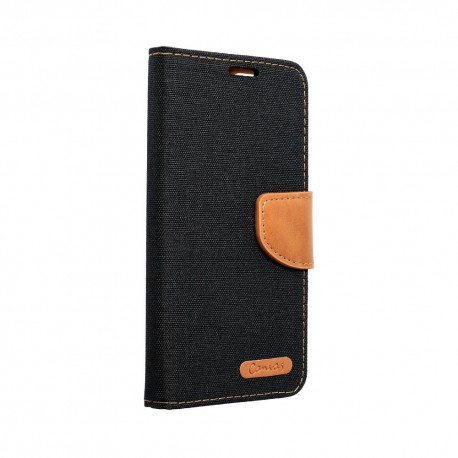 Samsung A25 5G Canvas Book Case Black