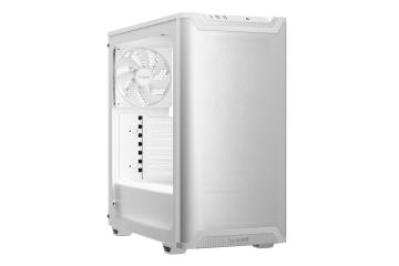 BEQUIET PC CHASSIS PURE BASE 501 AIRFLOW WINDOW WHITE BGW75, MIDI TOWER ATX, W/O PSU, Front: 1x Pure Wings 3 140mm PWM, Rear: 1x Pure Wings 3 140mm PWM, 3YW.