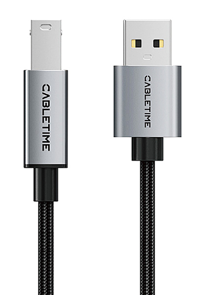 CABLETIME  USB  USB Type B CT-AMBM1, 480Mbps, 3m,  CT-AMBM1-AG3