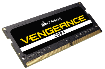 CORSAIR RAM SODIMM XMS4 8GB CMSX8GX4M1A3200C22, DDR4, 3200MHz, LATENCY 22-22-22-53, 1.20V, VENGEANCE, BLACK, LTW.