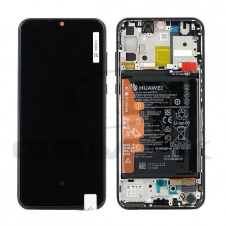 Huawei P Smart S/ Y8p Lcd+Touch Screen+Frame+Battery Black ORIGINAL