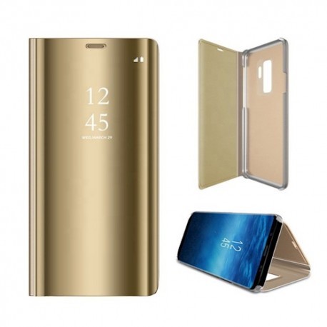 Huawei P20 Clear View Book Case Gold