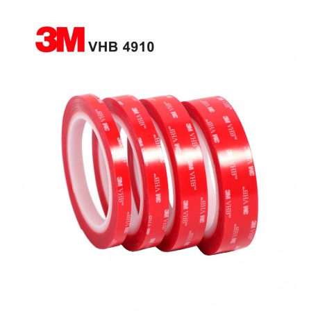 3M VHB4910 Acrylic Double-Sided Tape 5mm Transparent