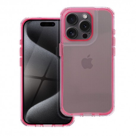 Apple iPhone 11 Matrix Clear Silicone Powder Pink