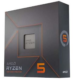 AMD CPU RYZEN 5 7600X, 6C/12T, 4.7-5.3GHz, CACHE 6MB L2+32MB L3, SOCKET AM5, BOX, 3YW.