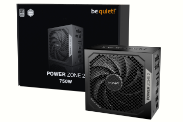 BEQUIET PSU POWER ZONE 2 750W BP006EU, PURE WINGS 3 14CM SILENT FAN, 10YW.