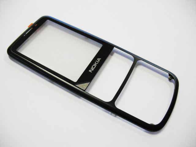 Nokia 6700 Classic Front Cover + Lens Black Mat