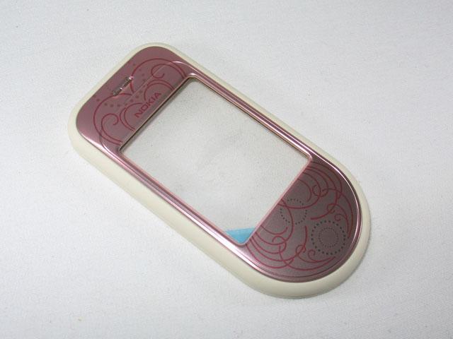 Nokia 7373 - Front Cover + Lens Pink